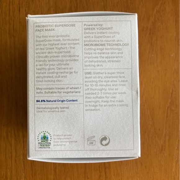 Korres Greek Yoghurt SuperDose Probiotic Face Mask - Picture 4 of 4